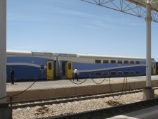 Double deck cars in Kerman